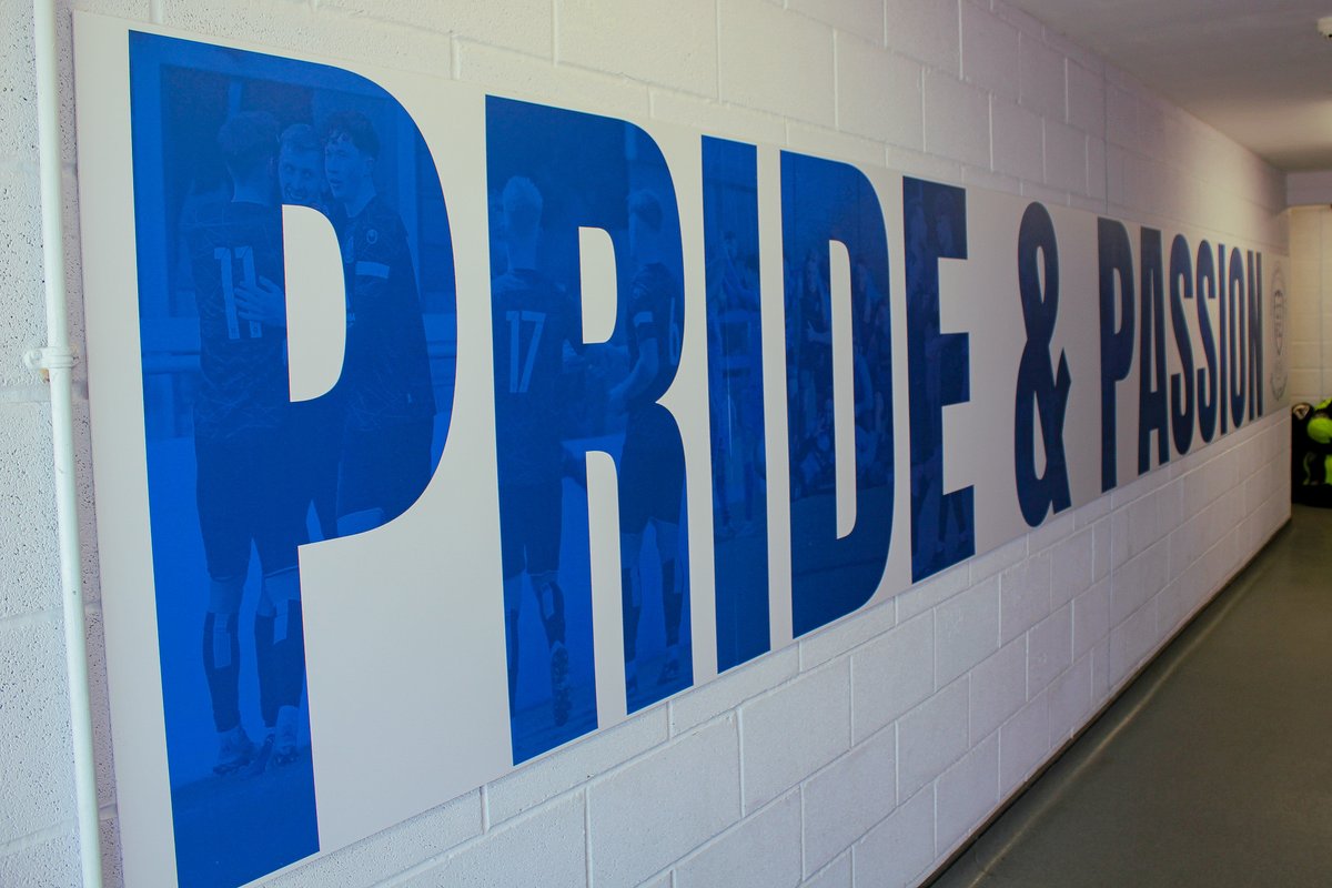 ChipTownAcademy's tweet photo. We are delighted to show off new developments at Stanley Park! 🚧

New signage in the Tunnel, and decorations to the learning rooms 🎓

With huge thanks to @weareprovenppd for their help during the project!

#BlueArmy 💙 https://t.co/S2mP5ObSHe