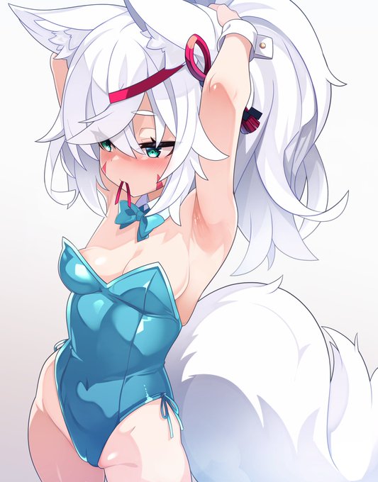 滑り込めバニーの日狐
#バニーの日 