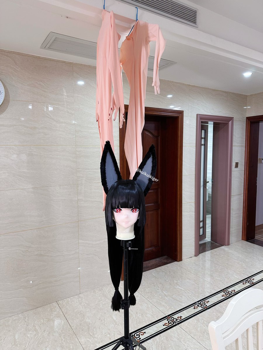 kuikuikiger's tweet image. 雅小姐，请变娃！
皮and🎭：熊熊技研@BearTechCenter 
#kigurumi #kigurumi皮 #DW12 #星见雅 #熊熊技研