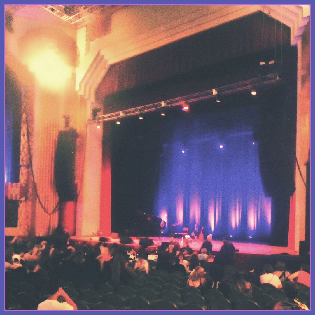 JLinaris's tweet image. My sibling and I went to the #willwood concert at the Paramount theater last night!