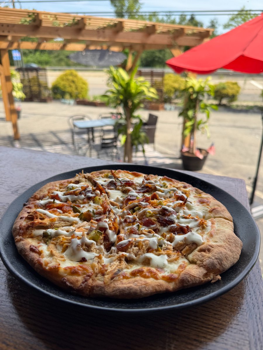 We are back at it! Lunch is on at noon. Have you had the chicken, bacon, ranch pizza of the month?