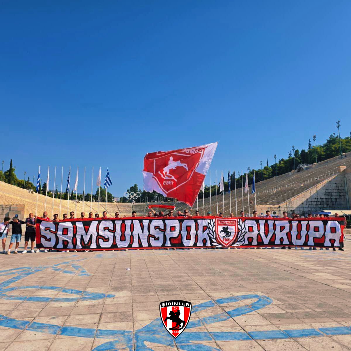El emeği pankartımızla Atina’dayız! 🔥

#Samsunspor #ForzaŞirinler