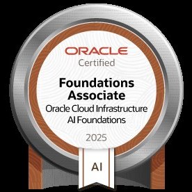 _adityachauhan3's tweet image. Every milestone counts on the journey of growth.&quot;

Proud to achieve the Oracle Certified Foundations Associate – AI Foundations (2025).

Looking forward to applying these skills in real-world AI &amp;amp; Cloud solutions. 🌐✨

#Oracle #OC| #GenerativeA| #Certification #A| #Cloud