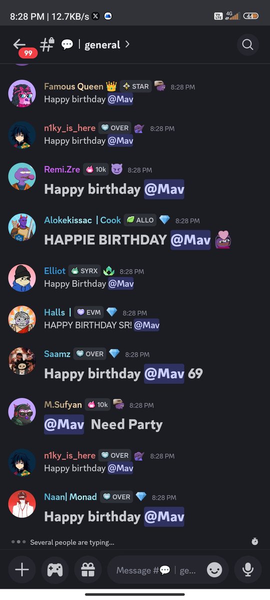 Happy birthday mav 🎉💜
Wish you success in your life 
<a href="/mav_evm/">Mav ⨀</a>