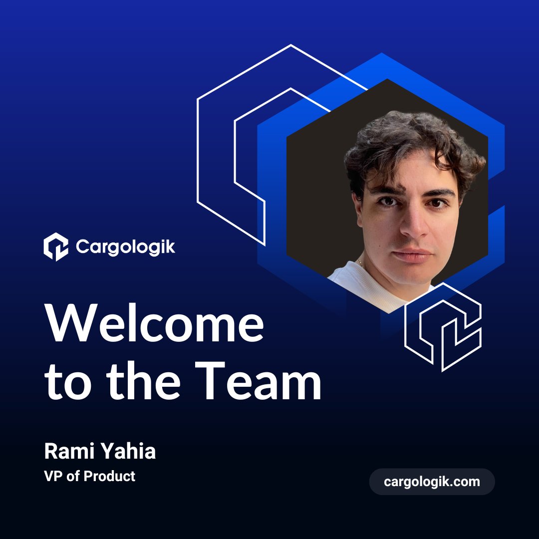 cargologik's tweet image. 👏 Excited to welcome Rami Yahia as Cargologik’s new VP of Product!
From fintech to food tech, his 8+ yrs of product leadership & startup grit will drive the future of supply chain innovation. 🚀
#Logistics #Logtech #Innovation