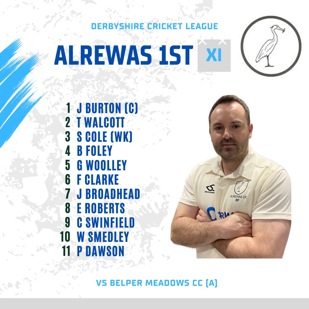 alrewasherons's tweet photo. 🏏 Week 19 Line Ups

Good luck to all involved this weekend! #UTH https://t.co/716SFzvhOF