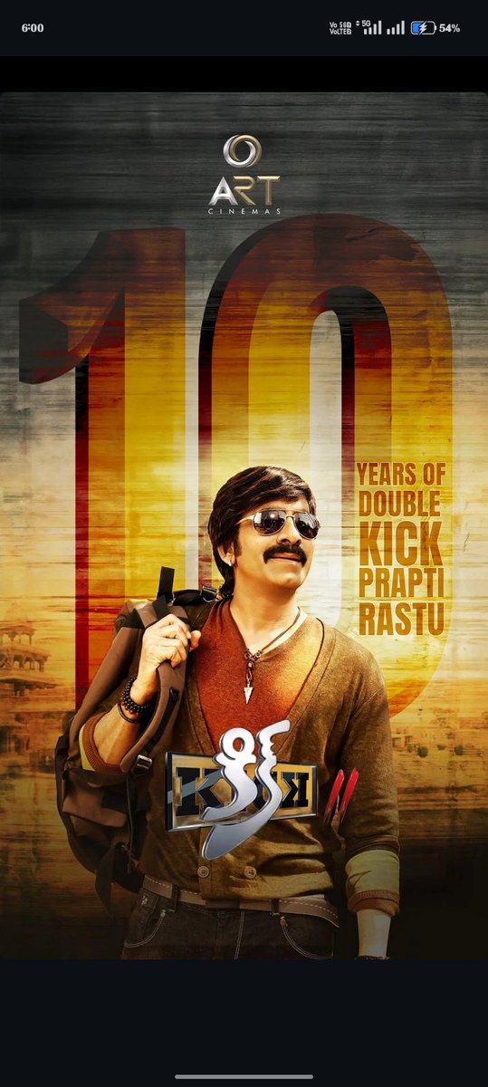 Giri101034's tweet photo. 10yearsforkick2 Kick Kadhu Comfort 🙌 #Kick2 #raviteja #surendrareddy #RakulPreetSingh ......💥❤️🔥
@RaviTeja_offl 🔥 😎
#MASSJatharaTeaser #MassJathara https://t.co/2N4hByi7Ld