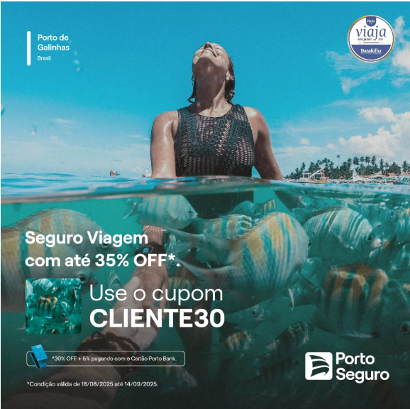 Porto Seguro Viagem!
Viaje com tranquilidade e segurança. Conheça todas as coberturas e benefícios: shre.ink/tbxc 
#PortoSeguro #SeguroViagem #MarcelCorretordeSeguros