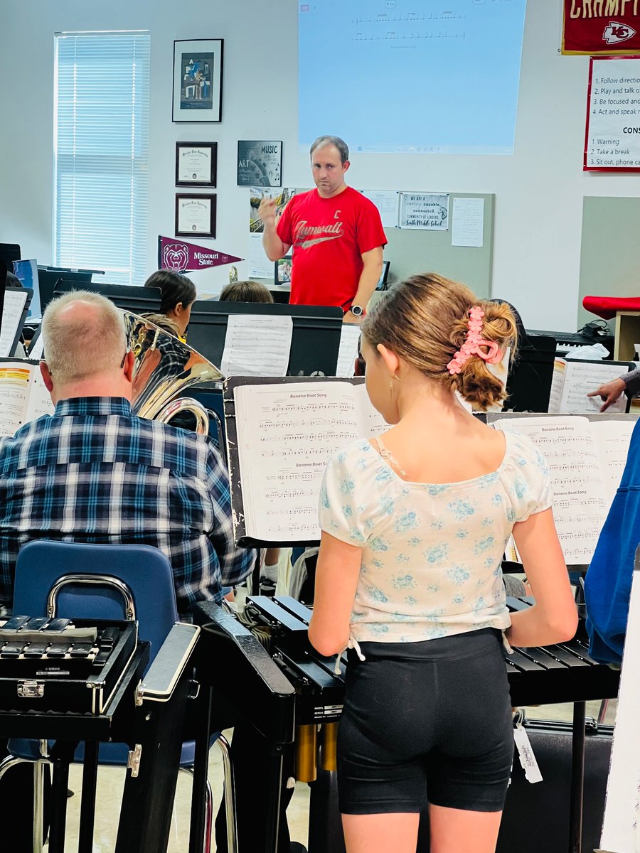 These talented kiddos are ROCKING IT OUT in Mr. Schlesselman’s class! What a way to jumpstart the day!!!