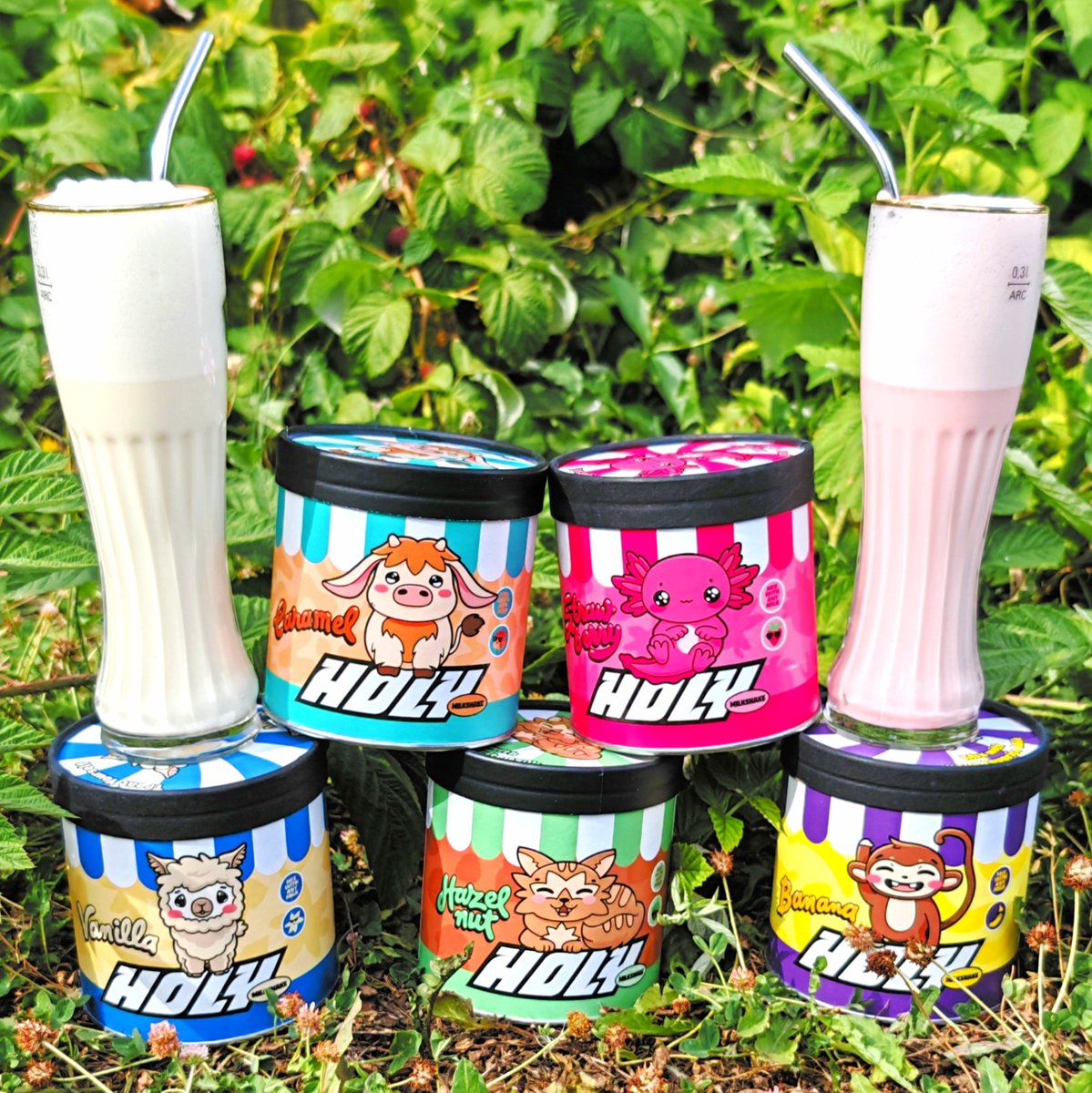 CoffeeGamingFr's tweet photo. 🎁GIVEAWAY HOLY🎁Le retour des 5 saveurs MILKSHAKE !

Pour participer, c'est simple :

- Follow @CoffeeGamingFr et @holysquad_fr 
- RT ce Tweet 🔁
- Dire en commentaire ton gout préfère entre Vanille, Fraise, Caramel, Noisette et Banane !
- Identifie un ami fan de fraicheurs gourmandes 🍨

Le gagnant pourra choisir un pot de HOLY MILKSHAKE de sa saveur préférée ! ❤️

Fin du concours Dimanche 24 Aout à 23H59 !

Et si tu ne connais toujours pas les Milkshakes Holy, c'est simple : Il suffit de 300ml de lait (animal ou vegetal), ajouter une dose de poudre Holy Milkshake, des glaçons, secouer, et c'est prêt ! 😋

Et pour seulement une soixantaine de calories !

https://t.co/TorO1FOttv Code COFFEE pour 10% de réduction et COFFEE5 pour 5e de réduction lors de la première commande !

Holy propose des boissons énergisantes et rafraichissantes à base de fruits et de caféine, ainsi que des Iced Teas (non caféinés) et des boissons hydratantes, sans colorants artificiels, sans sucre, sans aspartame, sans taurine, mais avec ce qu'il faut en caféine pour booster ta journée, ET avec le plaisir de multiples aromes de fruits naturels 🍐🍊🍌🍉🍇🍈🍑🍍🥝🍎🍋🍓🍒🥭🫐🥥

#concours #publicité
