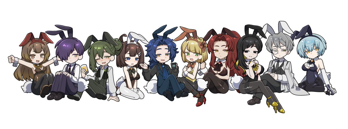 bunngaku_mayuge's tweet photo. こども達の間では今日はバニーの日なんだってね。 https://t.co/evRxK25six