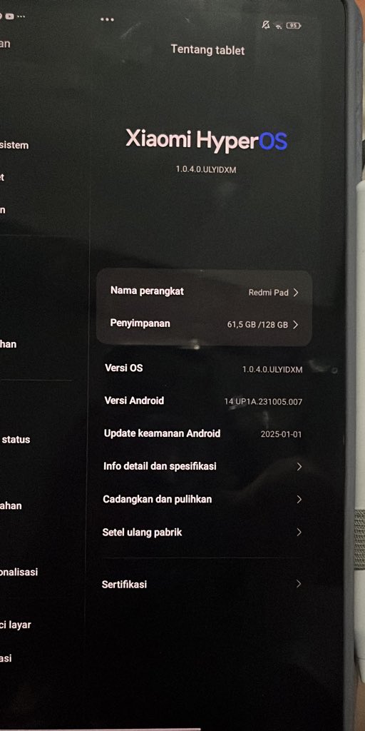 2024diaries's tweet photo. wts redmi pad 11 inch, ram 8/128
pemakaian baru setahun, wifi only. jarang dipake, dipake buat nonton aja. fisik+chargeran msh bersih, free case dan tg blm dipake.
2,8 boleh nego

bisa cod jadebek atau oren

#wts #redmipad https://t.co/N1dClRl6PA