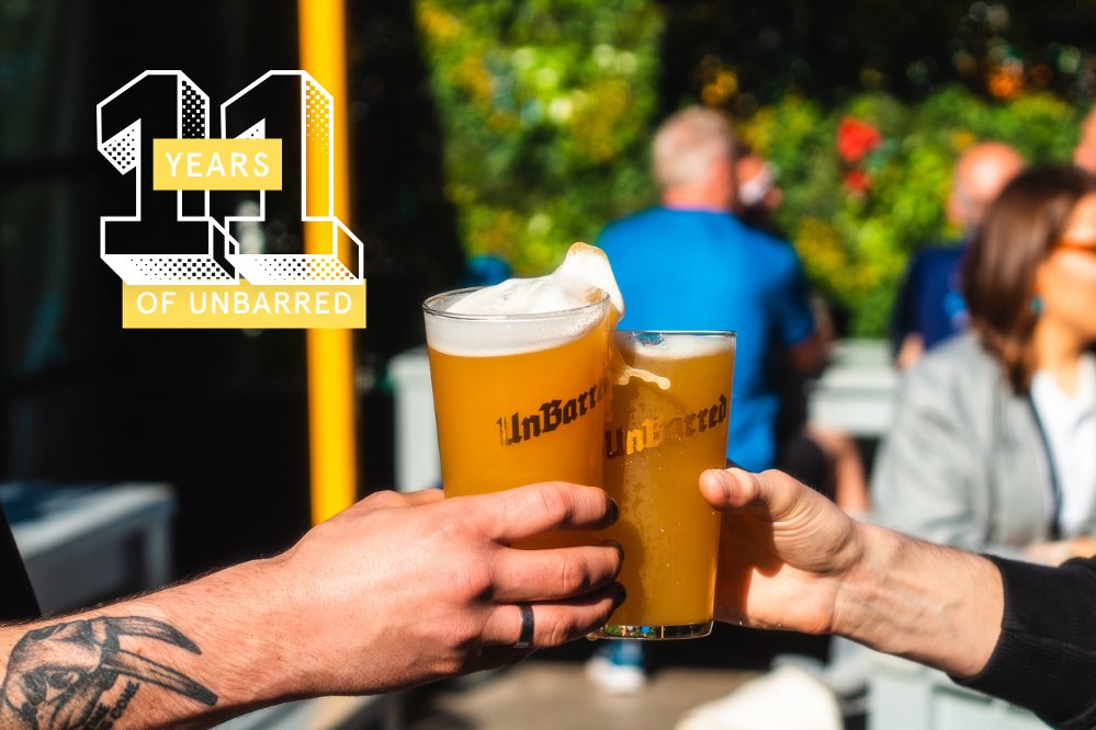 August is our birthday month and to celebrate 11 Years of UnBarred Beers here's a little treat for you...

Grab 15% off and a free can on us with every order using the code: 11YEARSOFUNBARRED

GRAB SOME BEERS HERE: unbarredbrewery.com/collections/un…