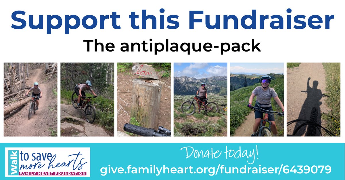 FamilyHeartFdn's tweet photo. Huge congratulations to Family Heart team member, Cassie, for completing her 500-mile Bike &amp; Walk Challenge for the #WalktoSaveMoreHearts! She crossed the finish line Aug 10th 🎉 There are still 4 days left to support her team ❤️ Donate today 👉 https://t.co/QtPlHbqDTk https://t.co/DF9C8bPMl1