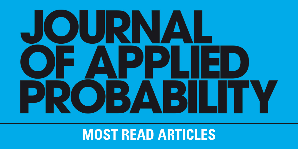 cambUP_maths's tweet photo. Check out the most-read articles from Journal of Applied Probability  here: 
📚 https://t.co/yK4EnDd03N
#AppliedProbability https://t.co/sc5WcejZB4