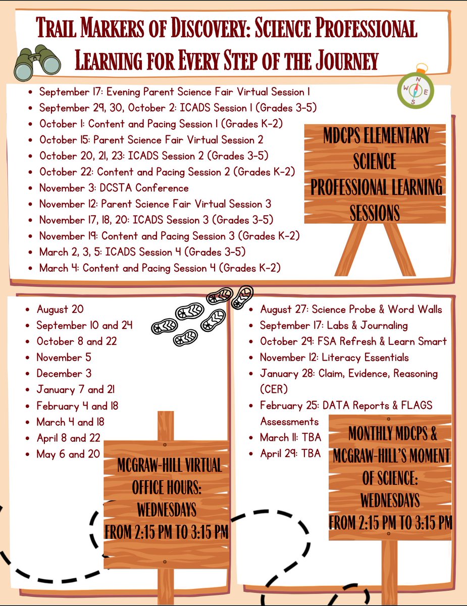 Elementary Science Educators, 🔬
 
Join us in our journey for success <a href="/MDCPS/">Miami-Dade Schools</a> ❤️

Make time to gear up with dynamic training and hands-on tools to inspire students for an extraordinary academic year ahead!💫

<a href="/AileenVega123/">Dr. Aileen Vega</a> <a href="/NestorEMarcia/">Nestor E. Marcia MDCPS</a> <a href="/MDCPSSTEAM/">M-DCPS STEAM</a> <a href="/AcademicsMDCPS/">Division of Academics</a> <a href="/alexsantoyo75/">Alexander Santoyo</a>