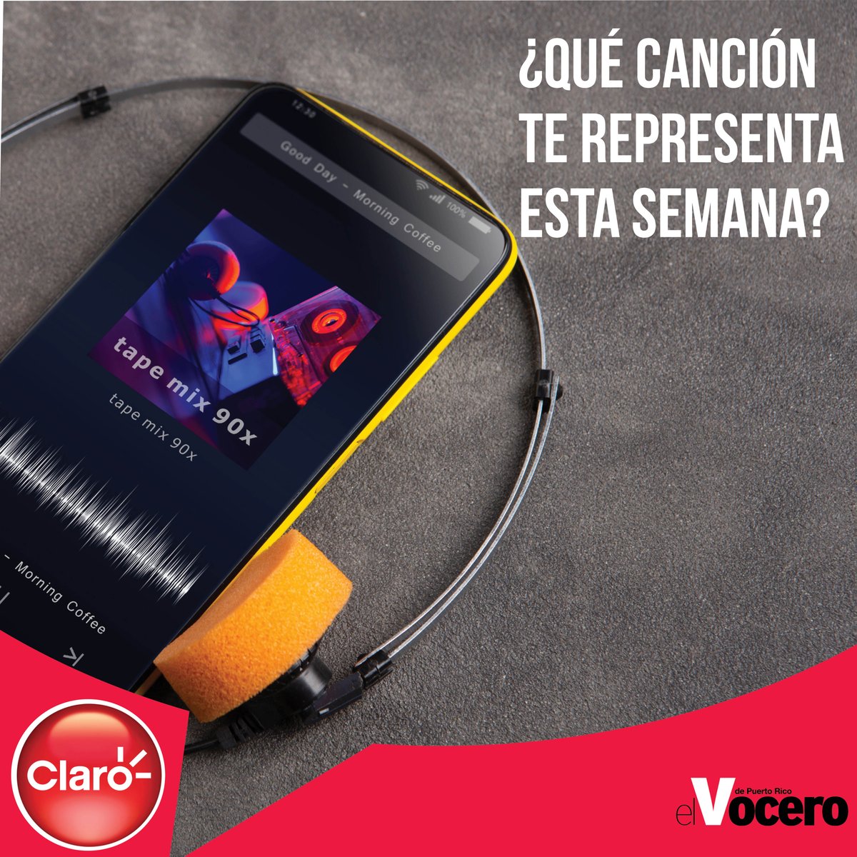 VoceroPR's tweet photo. 🎵 Si tu semana fuera una canción… ¿cuál sería?
Comparte tu mood musical en los comentarios. 🎶✨#ClaroPR #ElVocero #PuertoRico https://t.co/9yUpYLWEmo