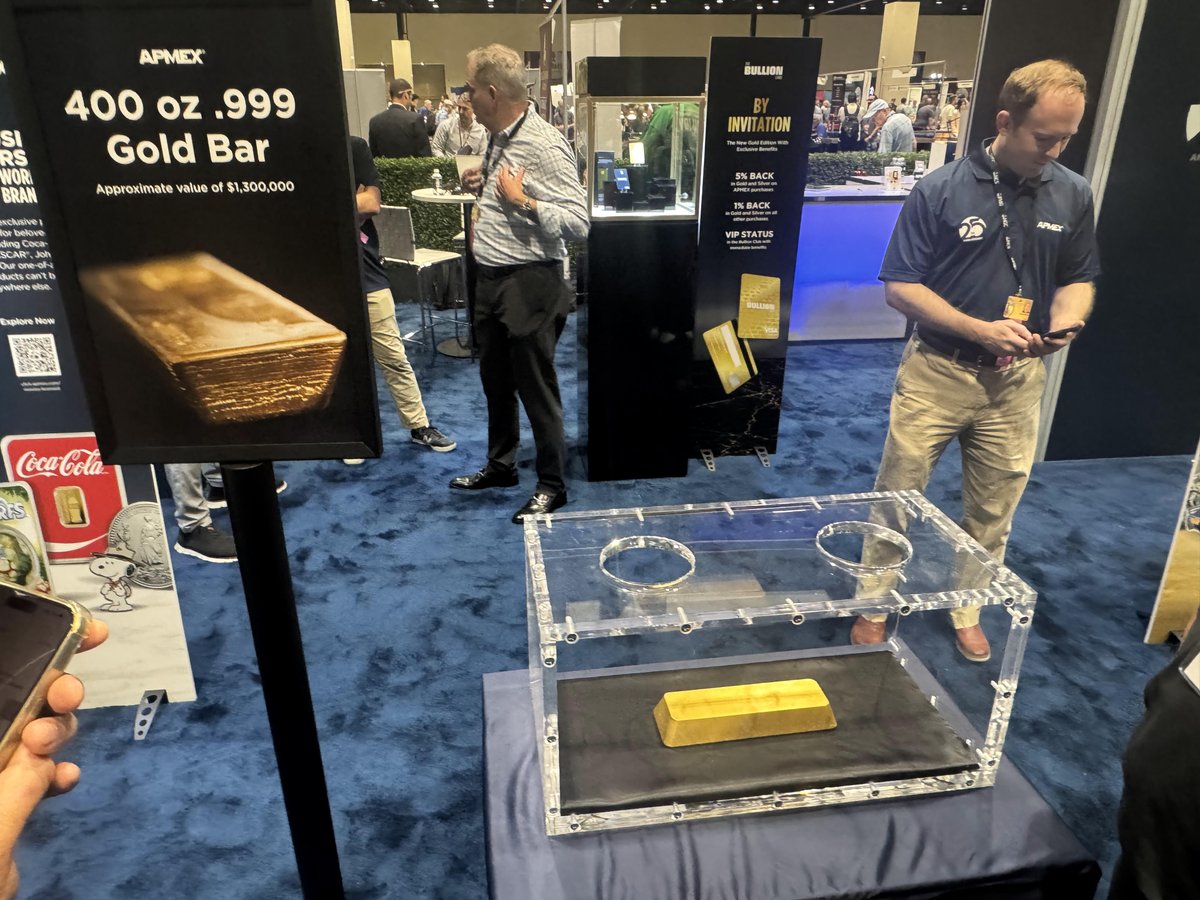 GR_Reserve's tweet photo. We're here! The ANA World's Fair of Money in OKC is officially underway and we're so excited to see so many familiar faces!

https://t.co/5LaHqulzu2

#ANAWorldsfair #CoinShow #Numismatics #GRReserve #OKC #RareCoins #Currency #PreciousMetals #OKCConventionCenter #CoinLife #ANA https://t.co/xiFf6VYFdF