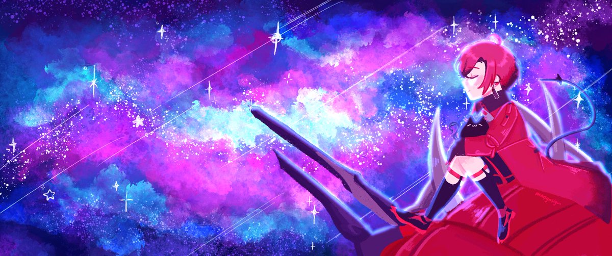 alone in the ether with you 
#FlayonsCrayons