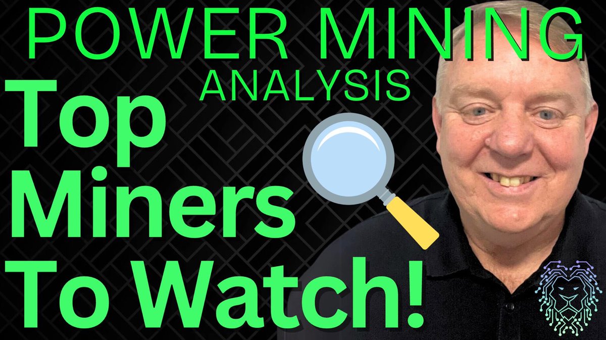 power_analys1s's tweet photo. Miner #EarningsHighlights & #Analysis plus #LatestBitcoinMiningStockNews
#PowerMiningAnalysis #BitcoinMiningStocks #BitcoinStockNews #BitcoinNews #AnthonyPower #BTC #BitcoinBreakOut #CryptoStocks #Stocks #Investing
https://t.co/n8XIuV0uck https://t.co/ZSucgzbqSv