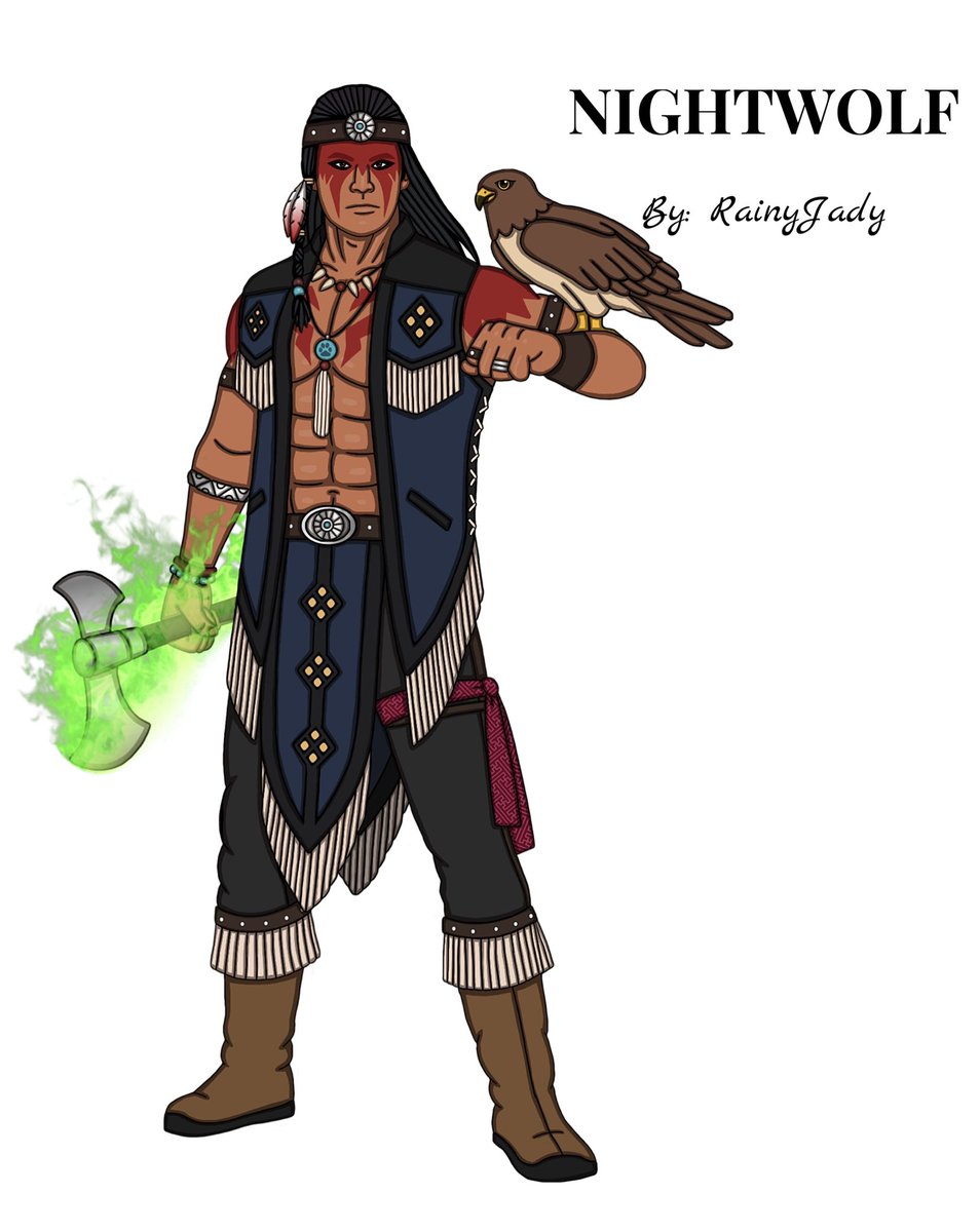 RainyJady's tweet image. The Apex Shaman &amp;amp; Osh-Tekk Warrior 
#Nightwolf #KotalKahn #MortalKombat