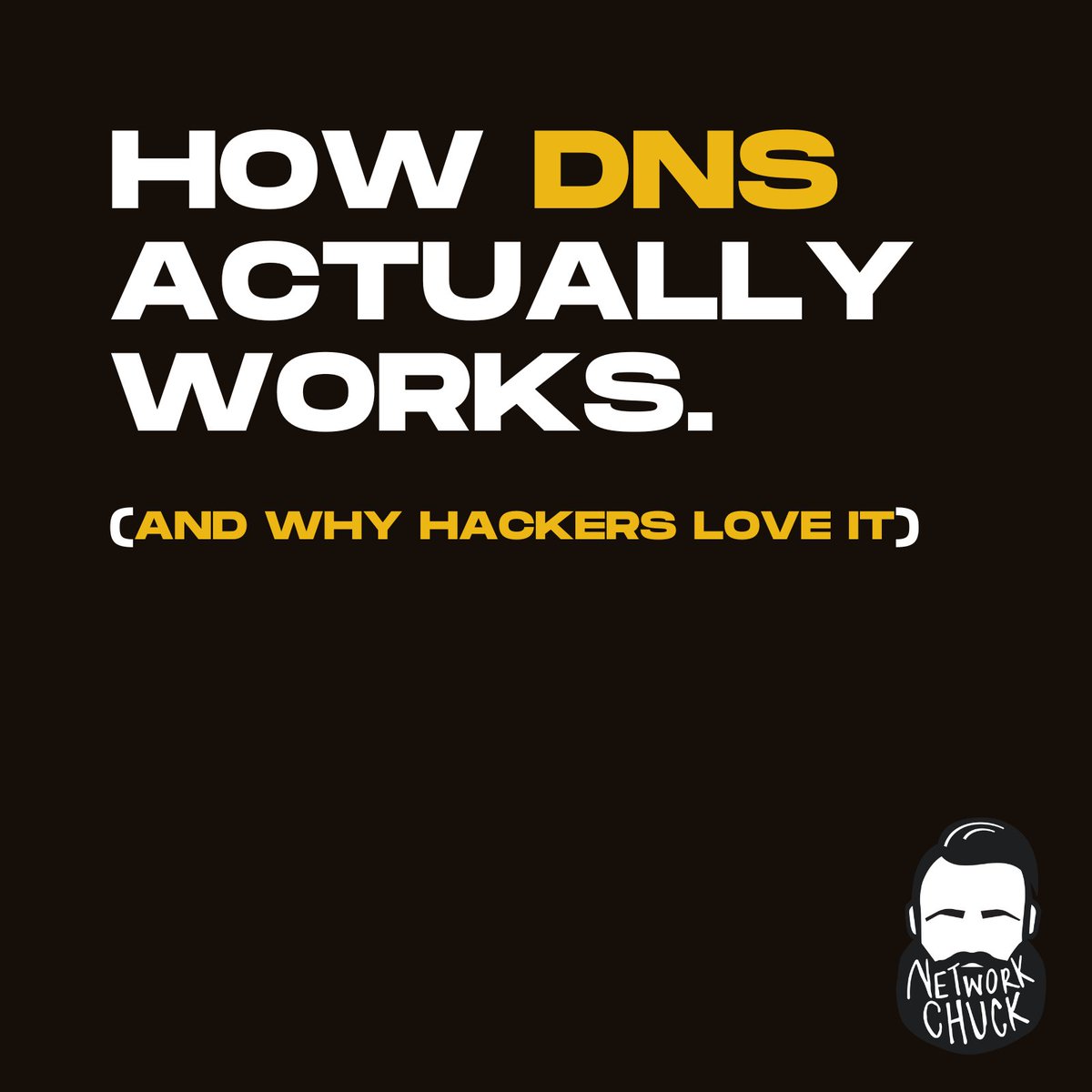 NetworkChuck's tweet photo. What is DNS? Think of it like the internet’s contacts app.

You type a name, it finds the number (IP). Boom! 💥

Here’s how DNS actually works and why hackers love it👇

1️⃣ DNS is your browser’s contact book

Your browser doesn’t know where "https://t.co/tZ2HK4HG8S" lives. It needs to ask someone who does. DNS matches human-readable names to IPs, just like calling "Mom" instead of typing her number. No DNS = No internet.

2️⃣ Stub resolvers start the journey

The DNS client on your computer is called a “Stub Resolver.” It checks your cache first. Have you been there before? If not, it needs help from a real DNS server to find the answer.

3️⃣ Recursive DNS servers do the heavy lifting

They’re like that friend who "knows a guy." If they don’t know the IP, they ask the root servers (the mafia bosses of DNS).
Root servers don’t have the answer but they know who does.

4️⃣ DNS has a hierarchy (like the mob)

👷‍♀️ Root servers → TLD servers (.com, .net, etc)
🧑‍💼 TLD servers → authoritative servers (like Cloudflare)
🧑‍✈️ Authoritative servers → actual IP address

It’s a whole chain of "ask the next guy."

5️⃣ It happens FAST (but it’s fragile)

That entire back-and-forth happens in milliseconds. But if any step breaks? The internet breaks. DNS is fast, but not bulletproof, and it can be hacked.

6️⃣ DNS is often insecure (and hackers know it)

DNS uses UDP port 53 in plaintext. Anyone can see what sites you're visiting. Hackers can spoof DNS responses. ISPs can spy on you. No encryption = wide open door.

7️⃣ You can secure DNS (and even run your own)

Use DNS over HTTPS (DOH). Use tools like TwinGate, Cloudflare, Pi-hole, or AdGuard. Or spin up your own Raspberry Pi DNS.
It’s power, speed, and security but on your terms.

DNS is the unsung hero (and villain) of the internet.

Learn it. Secure it. Hack it (ethically, of course).