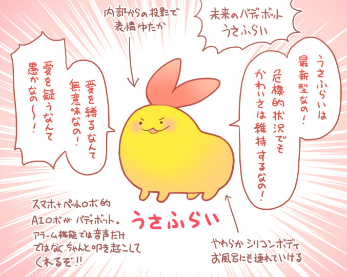 _人人人人人人人_
> うさふらい <
‾Y^Y^Y^Y^Y^Y‾ 