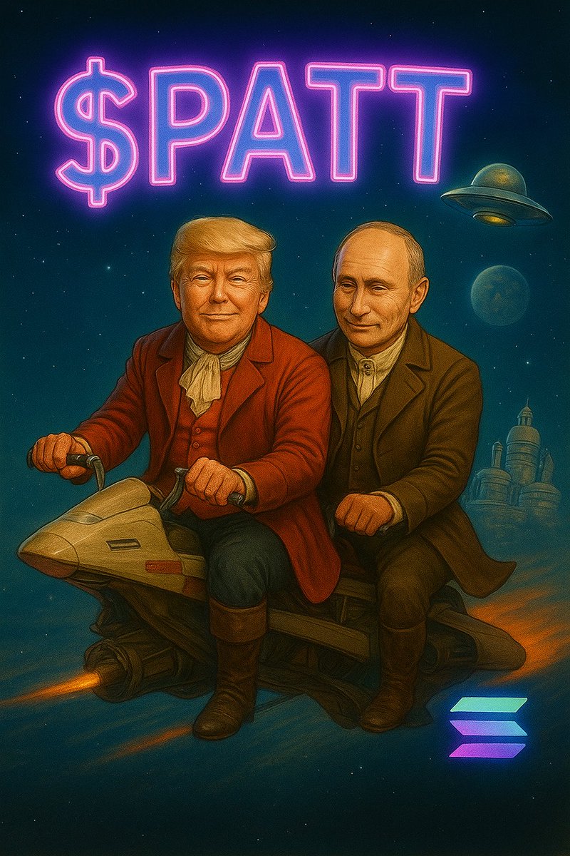 patt_community's tweet photo. Intergalactic moon mission ๐๐ธ. $PATT speedracing through space colonies, rocking vintage drip, powered by Solana โก๏ธ. The galaxy isnโt ready for this 1000x ride. #PATT #Solana #MemeCoin #CryptoGalaxy #SolanaMemeCoins #pumpfun
Join us on TG
https://t.co/I7d8dvYRFt https://t.co/VWPKhUGx4X