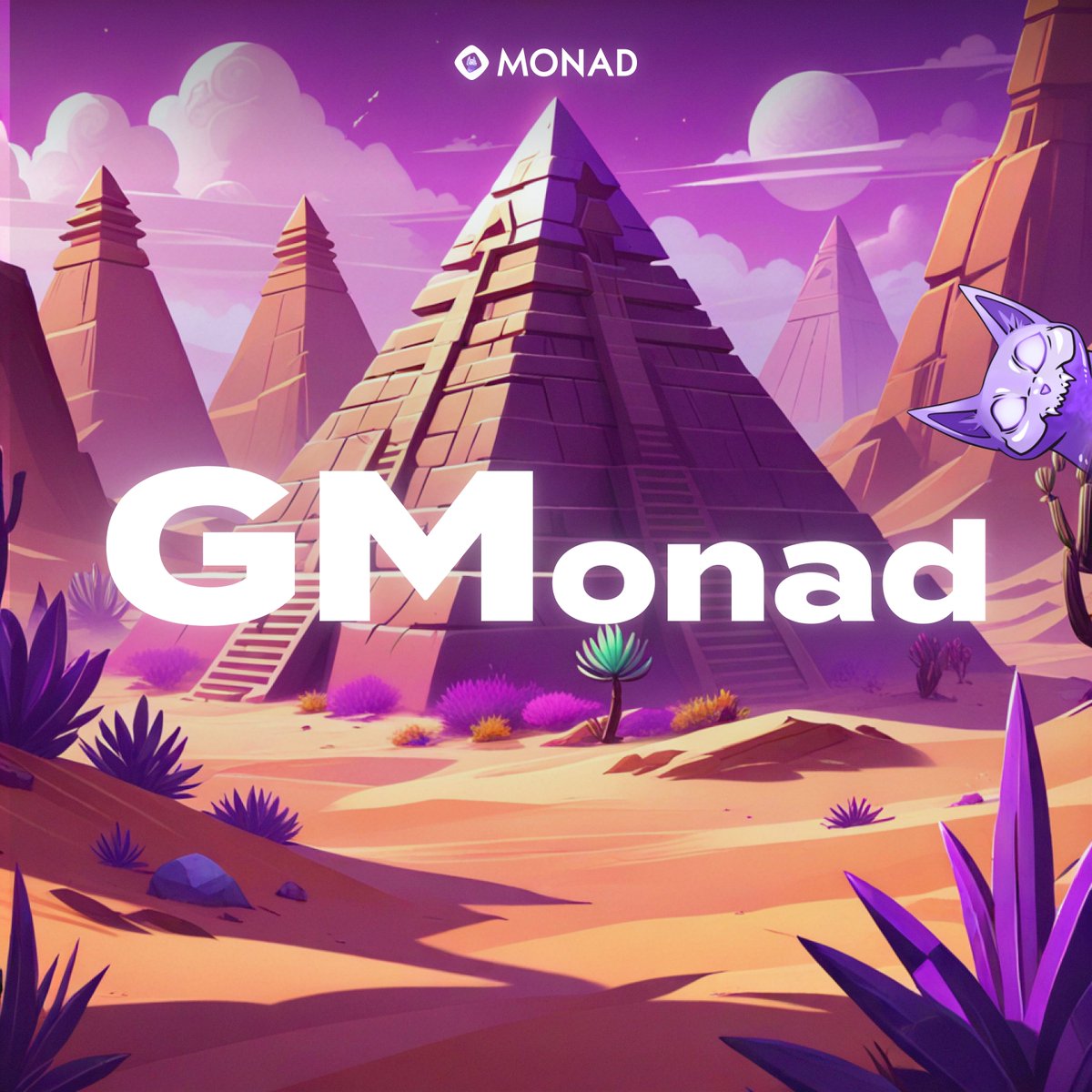 GMonad 💜

🫵 First 777 GM will be recorded

It's free

Mainnet <a href="/monad/">Monad ⨀</a> soon? 🙀