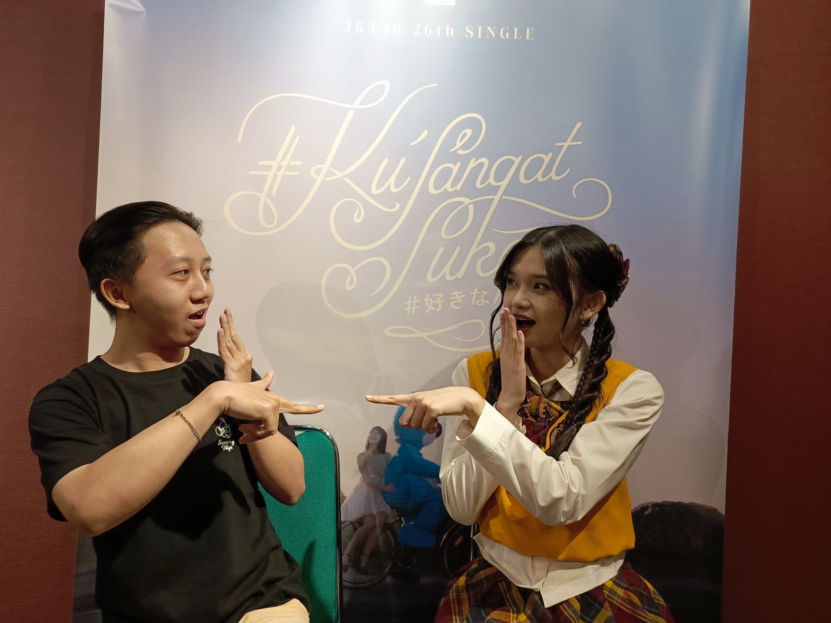iantnsy's tweet photo. Ih ketemu lagi ya kak 💪. Emang boleh se-INDAH itu? @C_IndahJKT48 🤨💓

#IndahJKT48
#TeWoTsunaginagaraJKT48
#2Shoot https://t.co/R3AMBqLGq1