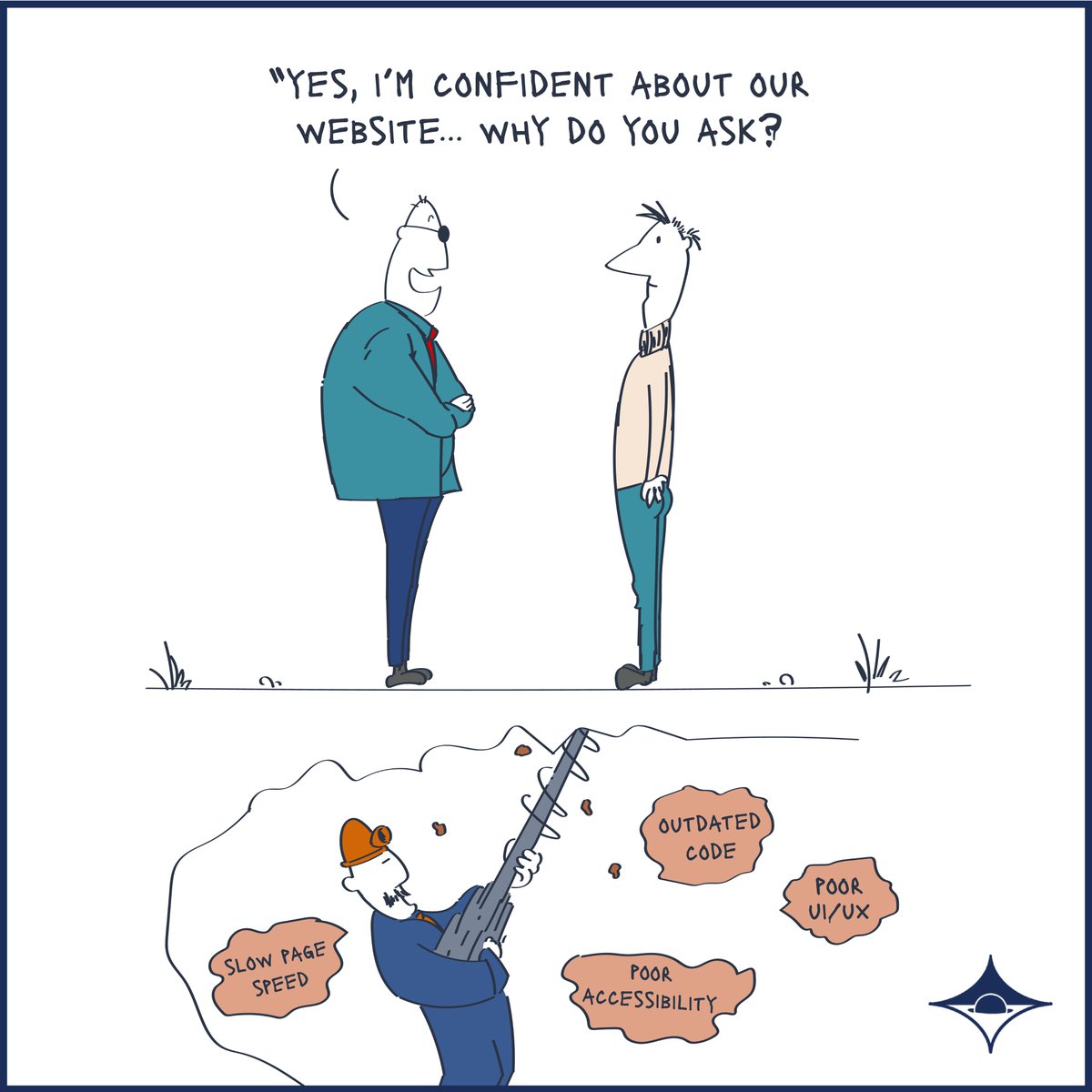 iscapechicago's tweet image. Above ground: confidence 💪.
Below: digital minefield, broken forms, outdated code 💔. Don’t let unseen issues undermine strategy. We fix hidden problems.
🔗 See how we get to the root of it:imagescape.com
#WebAudit #DigitalFix #WebsiteSupport