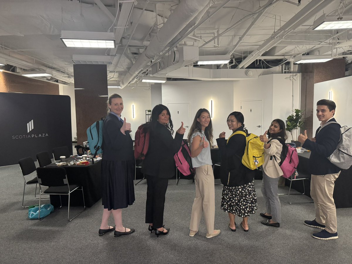 myscotiaplaza's tweet photo. Scotia Plaza was privileged to partner with @F4KOntario for their Back to School Supplies Drive, where tenants donated school supplies and helped build backpacks for students. https://t.co/9iLVWI9TUP