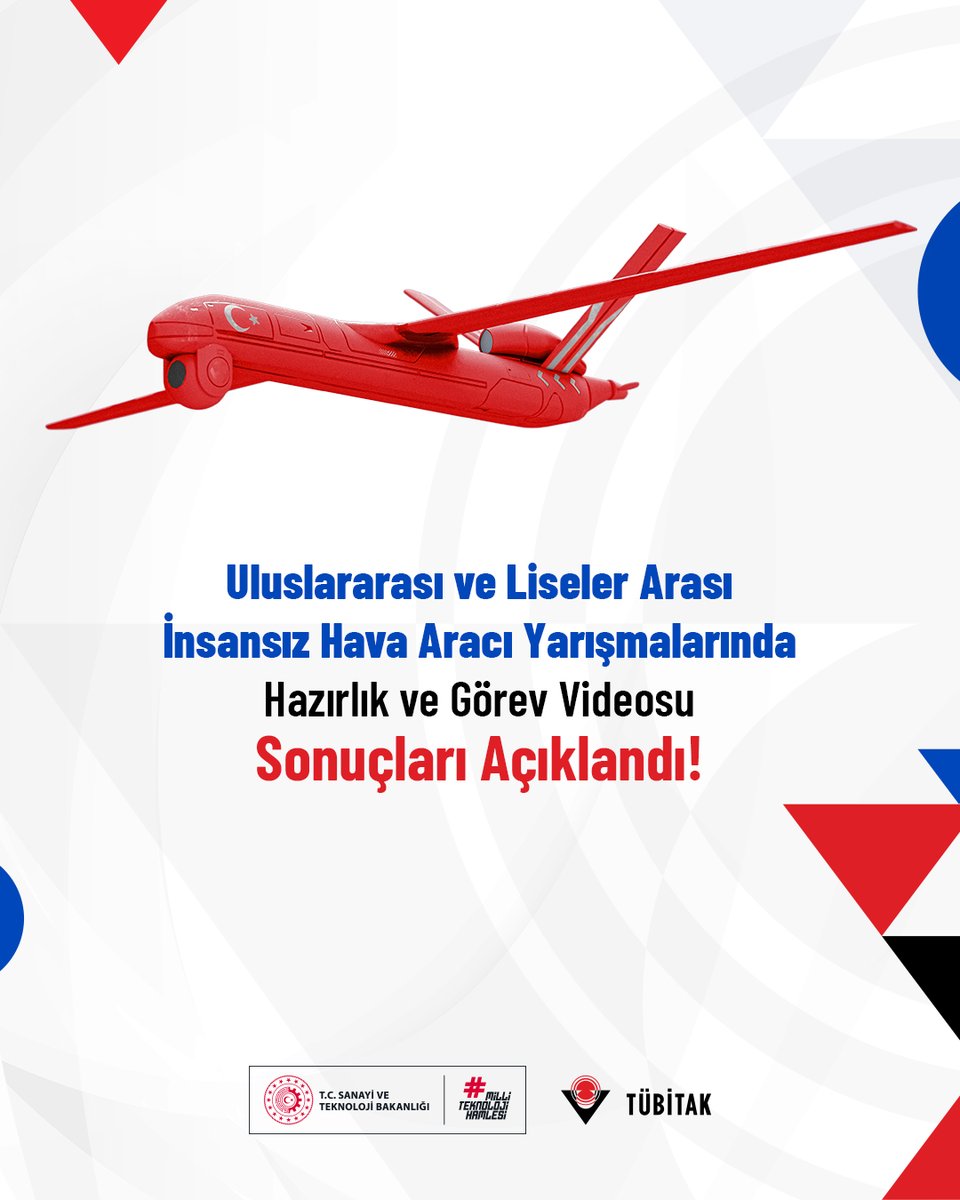 🛩️Uluslararası ve Liseler Arası İnsansız Hava Aracı Yarışmalarında Hazırlık ve Görev Videosu Sonuçları Açıklandı!

<a href="/teknofest/">TEKNOFEST</a> kapsamında düzenlenen Uluslararası ve Liseler Arası İnsansız Hava Aracı Yarışmalarında Hazırlık ve Görev Videosu değerlendirmeleri sonucunda finalist
