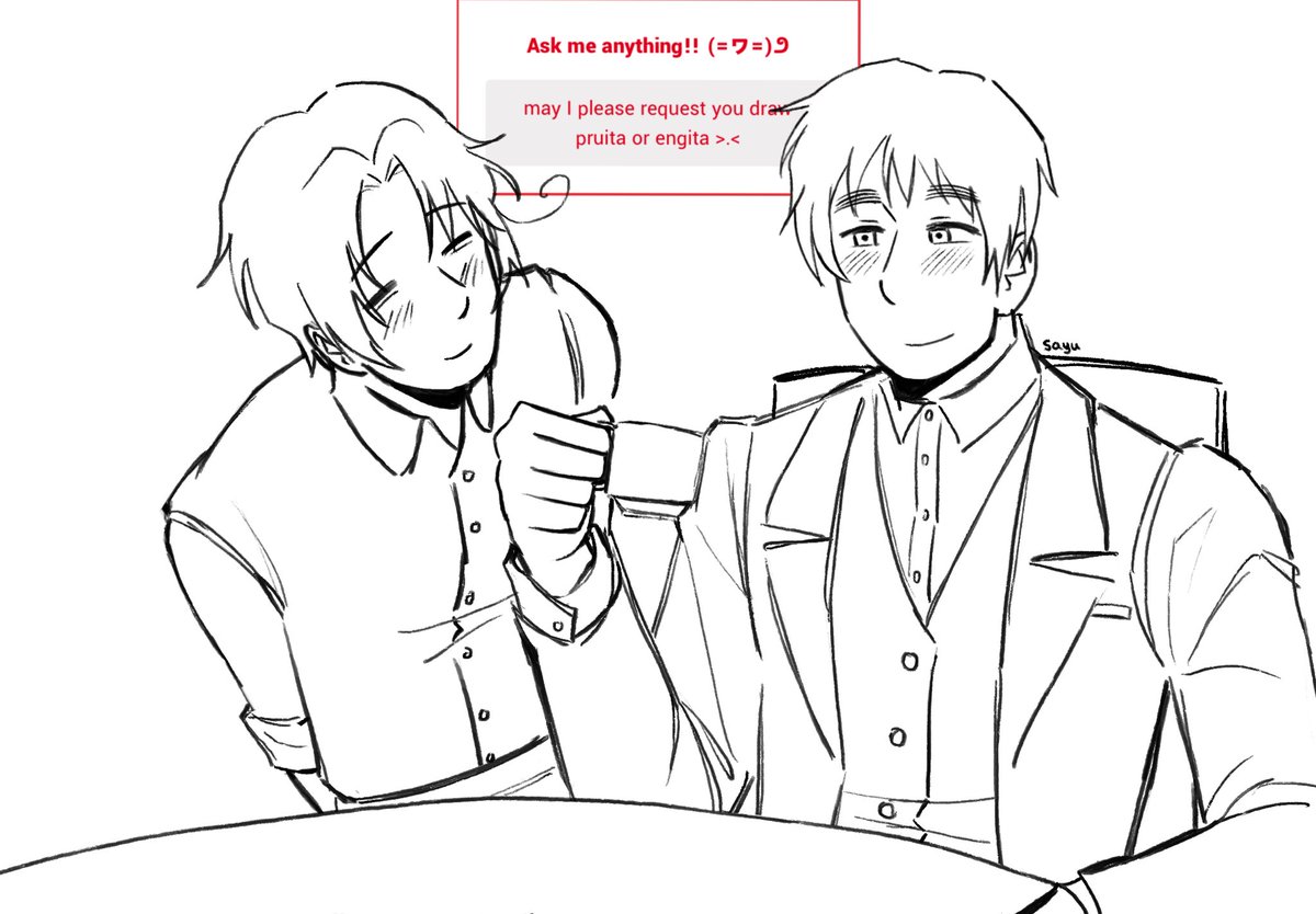 rusameloverr's tweet photo. drew this last night but forgot to post it whoops #hetalia #hetatwt #engita https://t.co/nP4gNfXuli