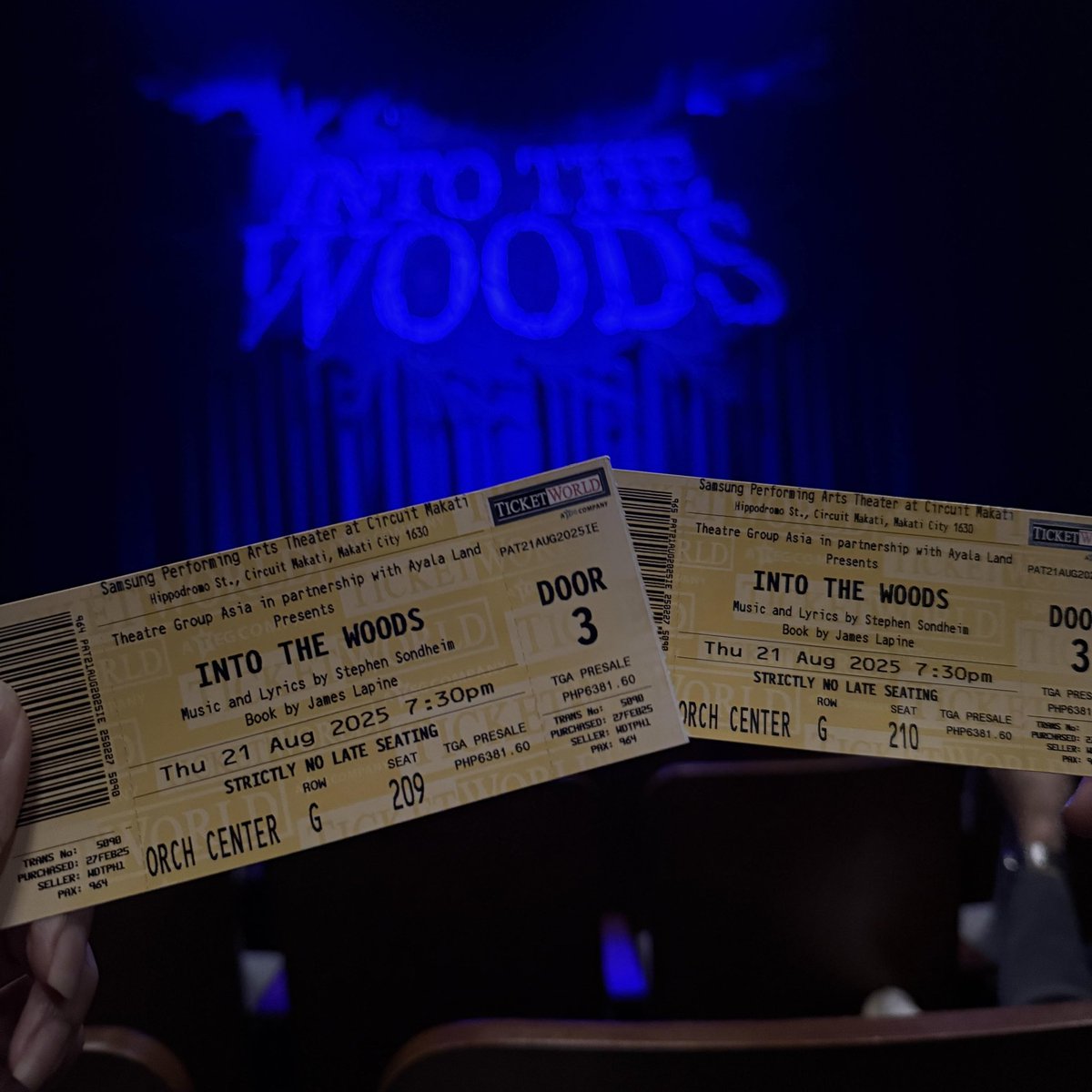 qiftgg's tweet photo. went to see into the woods with my bestest friend 😁🩵 https://t.co/D85nIR33Tz