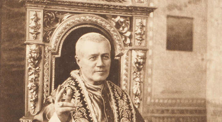 #SaintOfTheDay: A man of humble background, and a simple lifestyle, Saint Pius X endured the trappings of the papacy as best he could. He led the Church in holiness and grace.

Click the link for more: bit.ly/3OXZfXh
