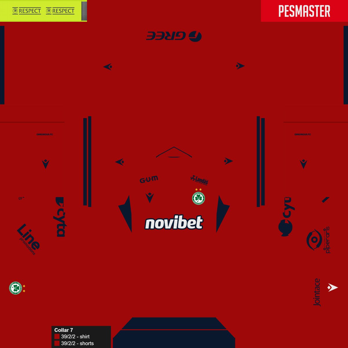 VictorM14377650's tweet image. OMONOIA FC KIT 25-26
#PES #pesmaster #eFootball #eFootball2025 #eFootball2026