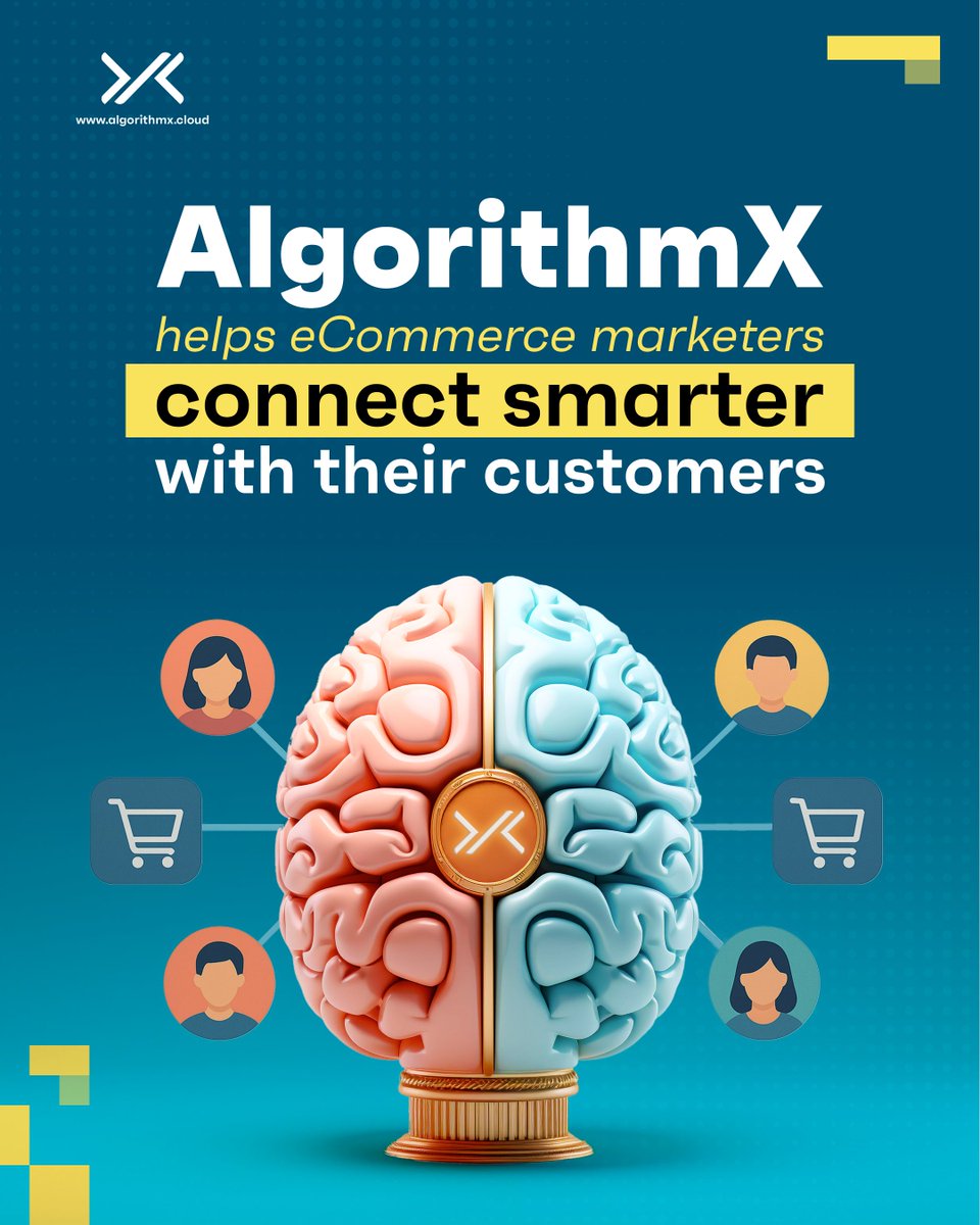 AlgorithmXcloud's tweet image. At AlgorithmX, we turn data into real growth 🚀
✅ Audience segmentation
✅ Smart product recommendations
✅ Personalized Email & WhatsApp messaging
✅ Actionable insights
All-in-one platform to engage, convert & retain.
📩 algorithmx.cloud
#ecommerce #growthmarketing