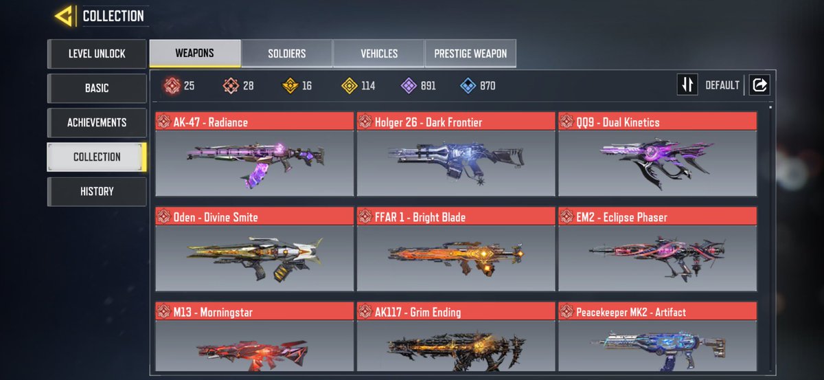 CODMFORLIFELINE's tweet photo. Me: Just gonna play a few games casually
Also me: owns half the CODM armory like it’s Walmart’s gun aisle 💀🔫

Am I a collector or just broke in real life but rich in #CODMobile? 😂
Show me your stash in the replies 👀👇

#CODM #CallOfDutyMobile #CODMobileCommunity #CODMobile https://t.co/mQMLLjIiF0