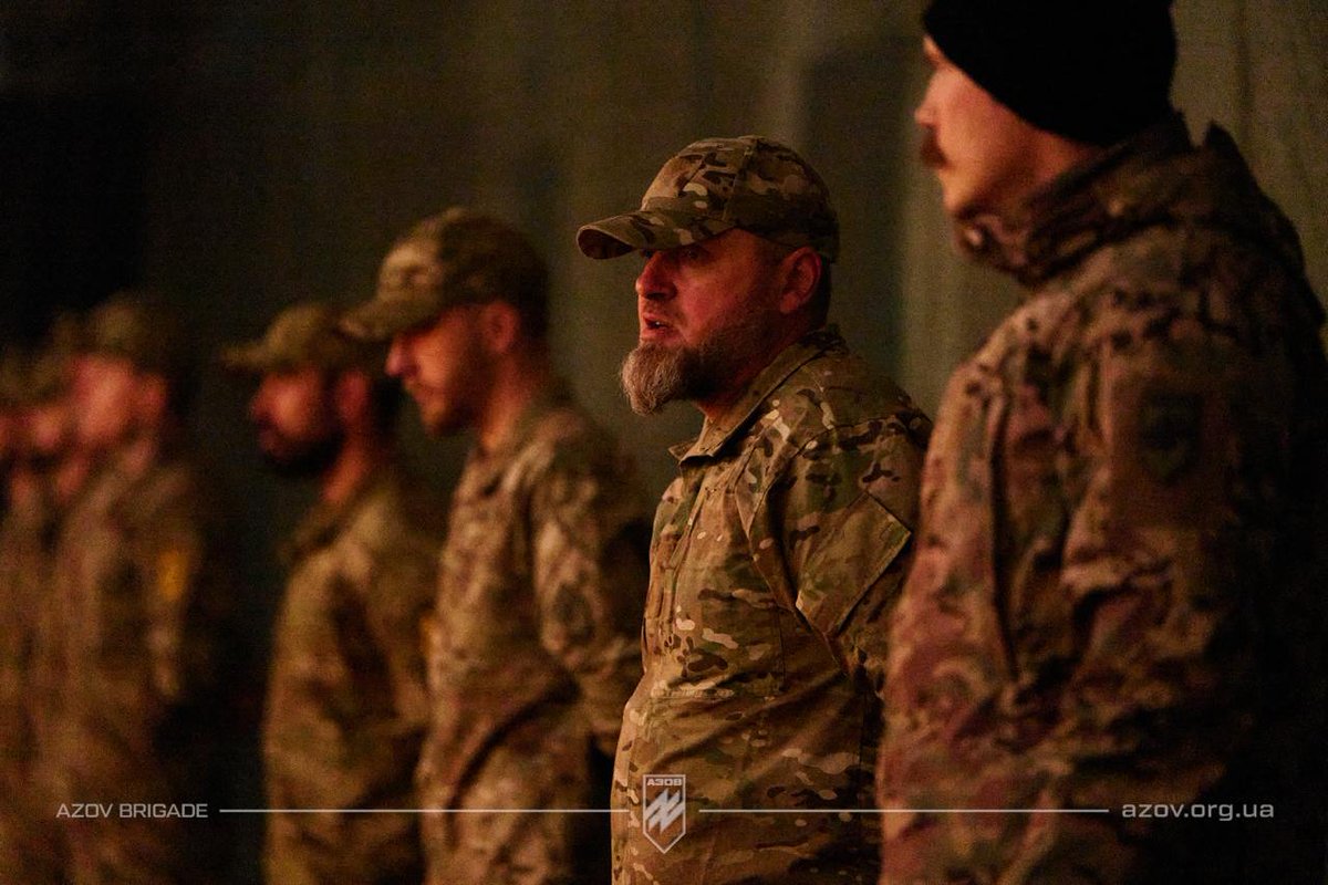 "Today, foreigners can officially join Ukraine's defense forces to help liberate their own lands from Russian occupation, or to stop Russia from attacking their countries when it decides to do so. That day will certainly come", writes Commander of the Azov International Battalion