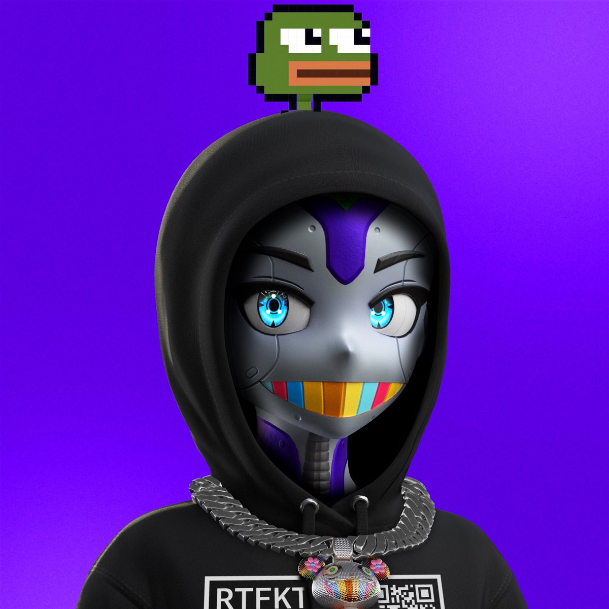 Every CloneX need a brained companion 🧬🐸🧠 <a href="/EternalAI_/">Eternal AI</a>