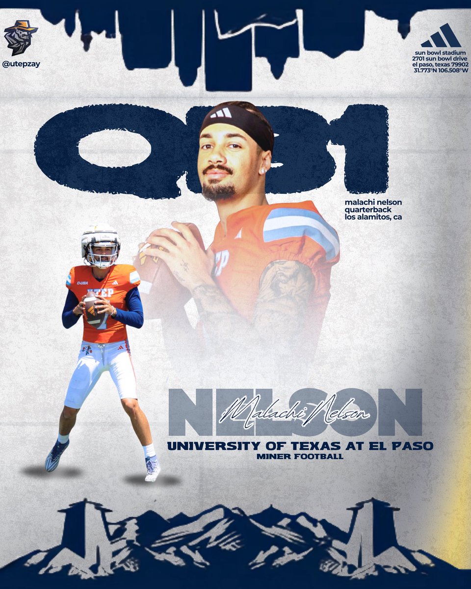 BREAKING: USC/Boise State transfer and former no. 1 overall recruit in the 2023 class Malachi Nelson has won the QB battle and will be the starting QB for UTEP’s season opener against Utah State, per Pete Thamel. 

Nelson beat out returnee’s Skyler Locklear, Cade McConnell, and