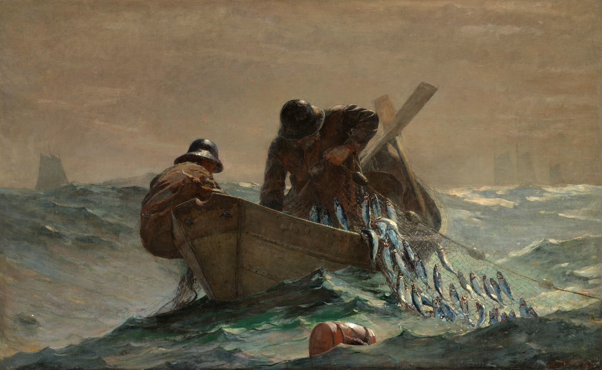 The Herring Net #artbots #homer