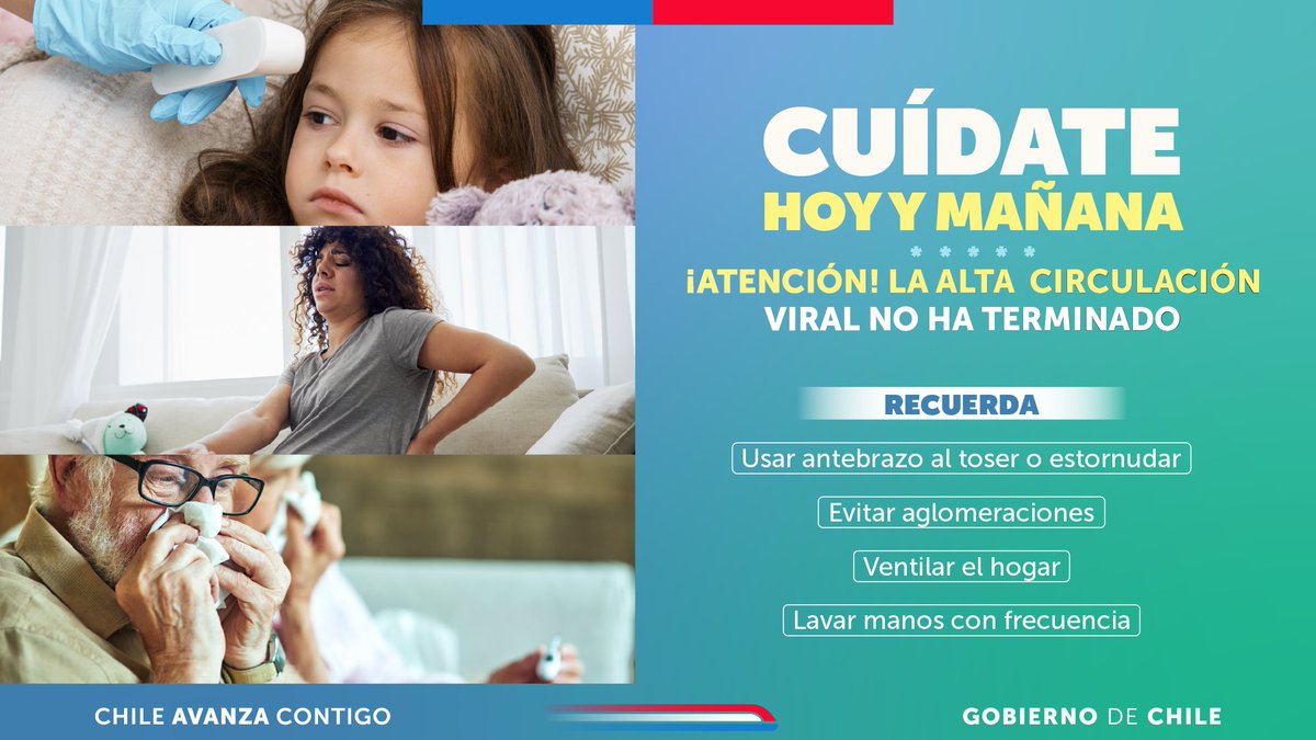 ministeriosalud's tweet image. 🚨¡Atención!🚨 

El invierno sigue presente y los virus también. Sigue estos consejos para prevenir contagios.
#cuidatehoyymañana
#campañadeinvierno