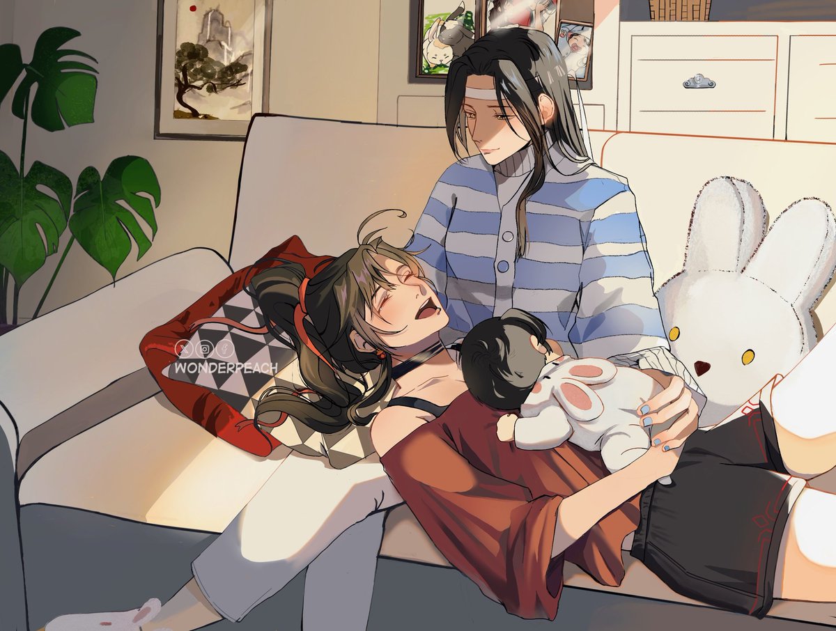 ₍ᐢ. .ᐢ₎ + ₍ᐢ. .ᐢ₎ = 🩷

#MDZS #WangXian #wlw #魔道祖师