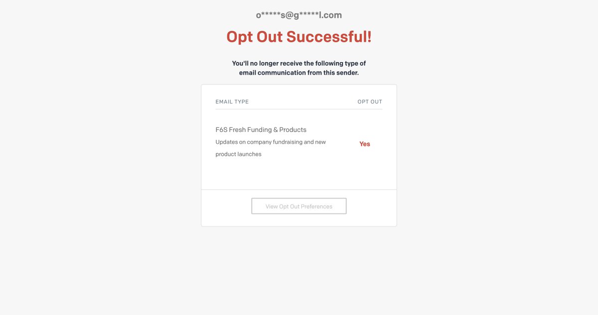 Worst unsubscribe page of all time

Not  "you're unsubscribed" but "yes, you're opted out"

It's like a riddle you have to solve to know if it worked