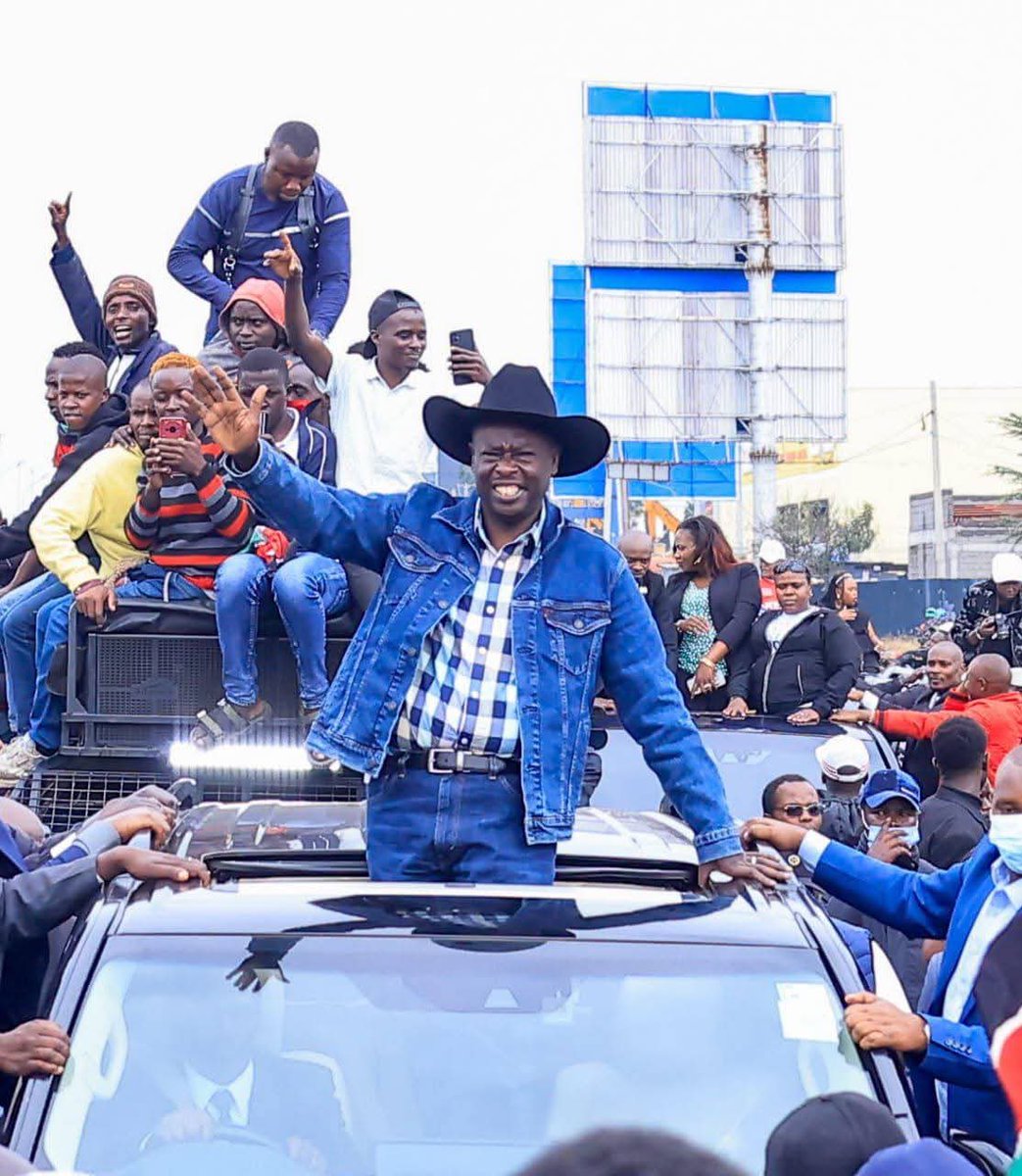 Gachagua looks more young and healthy than before his 6wks trip in the YUES😀