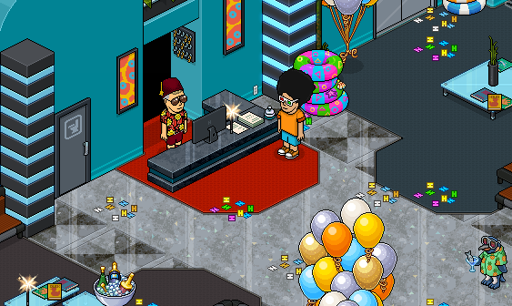 📣 ¡Disponible el cuarto juego, El Almacén, desde la sala "[H25Y] Recibidor" de la campaña #Habbo25 y sus respectivos retos en #Habbo! 🔍

👉 Conoce las instrucciones para ganar las placas y premio en nuestra noticia: habtium.es/news/19711