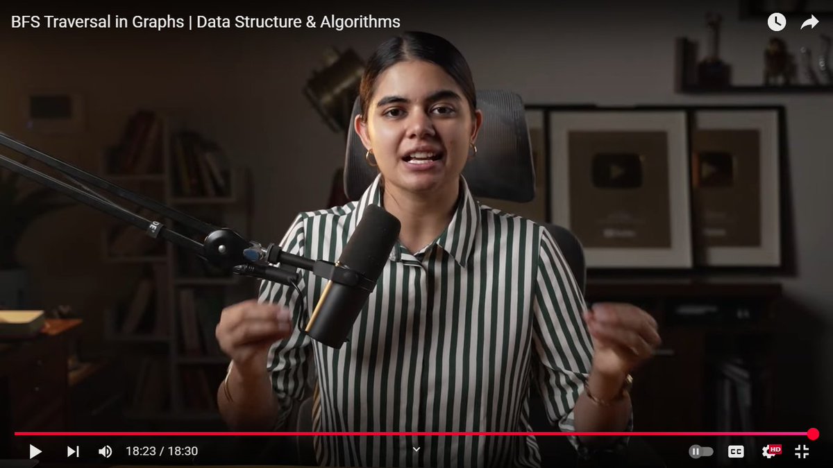 bhargav_lad07's tweet photo. #day109 of doing DSA with consistency completed lecture 110 of DSA series by @ShradhaKhapra_ mam. #myProgress #apnacollege #DSAseries
-> Learned BFS ( Breadth-First Search )
-> TC : O( V + E ) && SC : O( V ) https://t.co/cMrttOlQS5