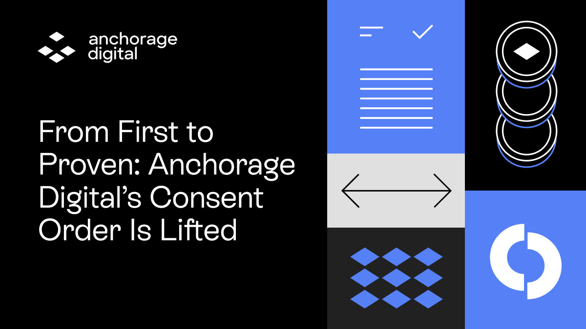 Anchorage's tweet photo. In 2021, Anchorage Digital made history when the @USOCC granted us a national bank charter to serve as a full-scale digital asset bank, providing custody, trading, settlement, governance, and other regulated services for institutions. https://t.co/sMKwq3tTfv
